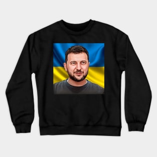 Volodymyr Zelensky Crewneck Sweatshirt